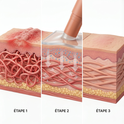 Stick Cicatris™ – Pour une peau visiblement plus lisse